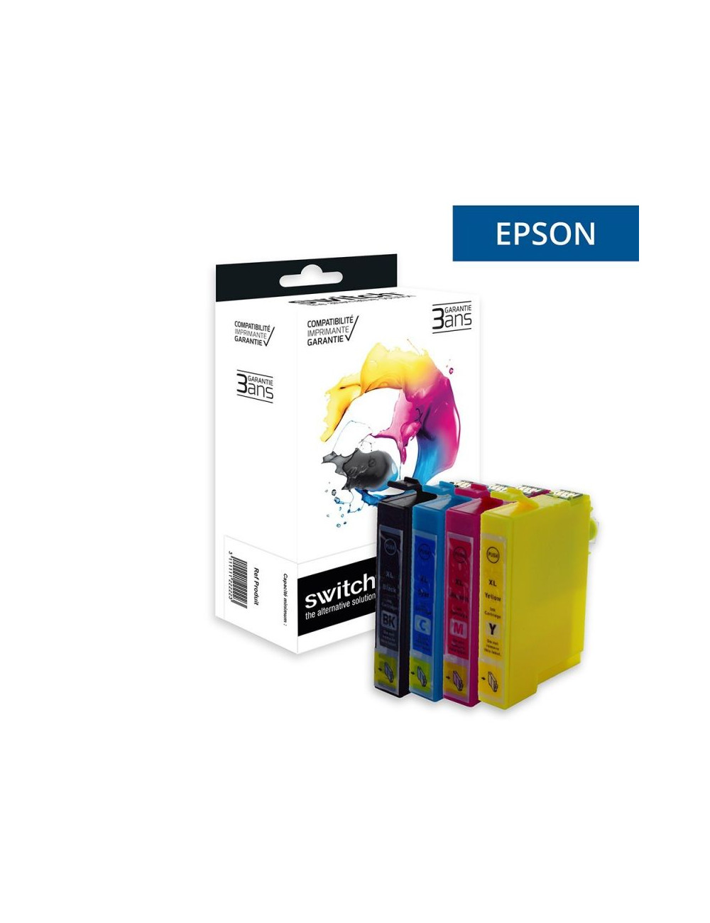 Pack 5 cartouche alternatives EPSON 603 XL