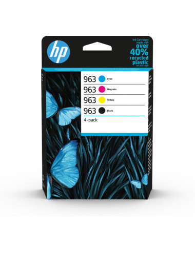 Pack 4 cartouches OEM HP 963